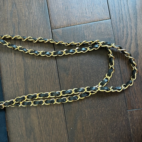 CHANEL Classic Large Black Caviar Leather GHW Shoulder Tote Bag with Front Flap - Picture 9 of 12